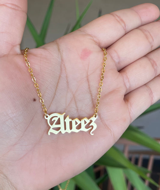Ateez Nameplate