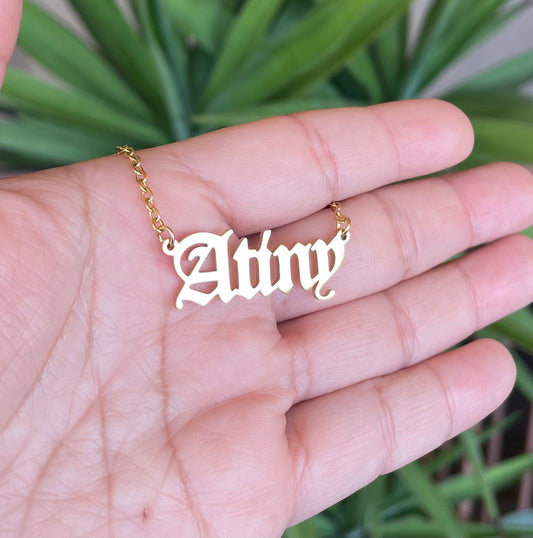 Atiny Nameplate