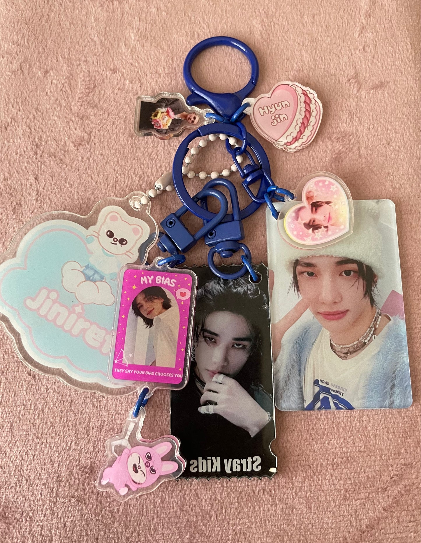 Hyunjin and IN Bag Charms