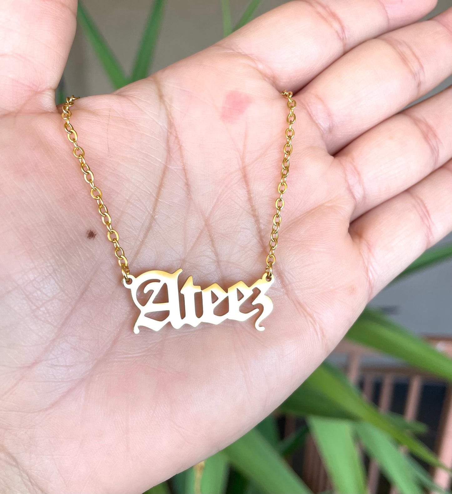 Ateez Nameplate