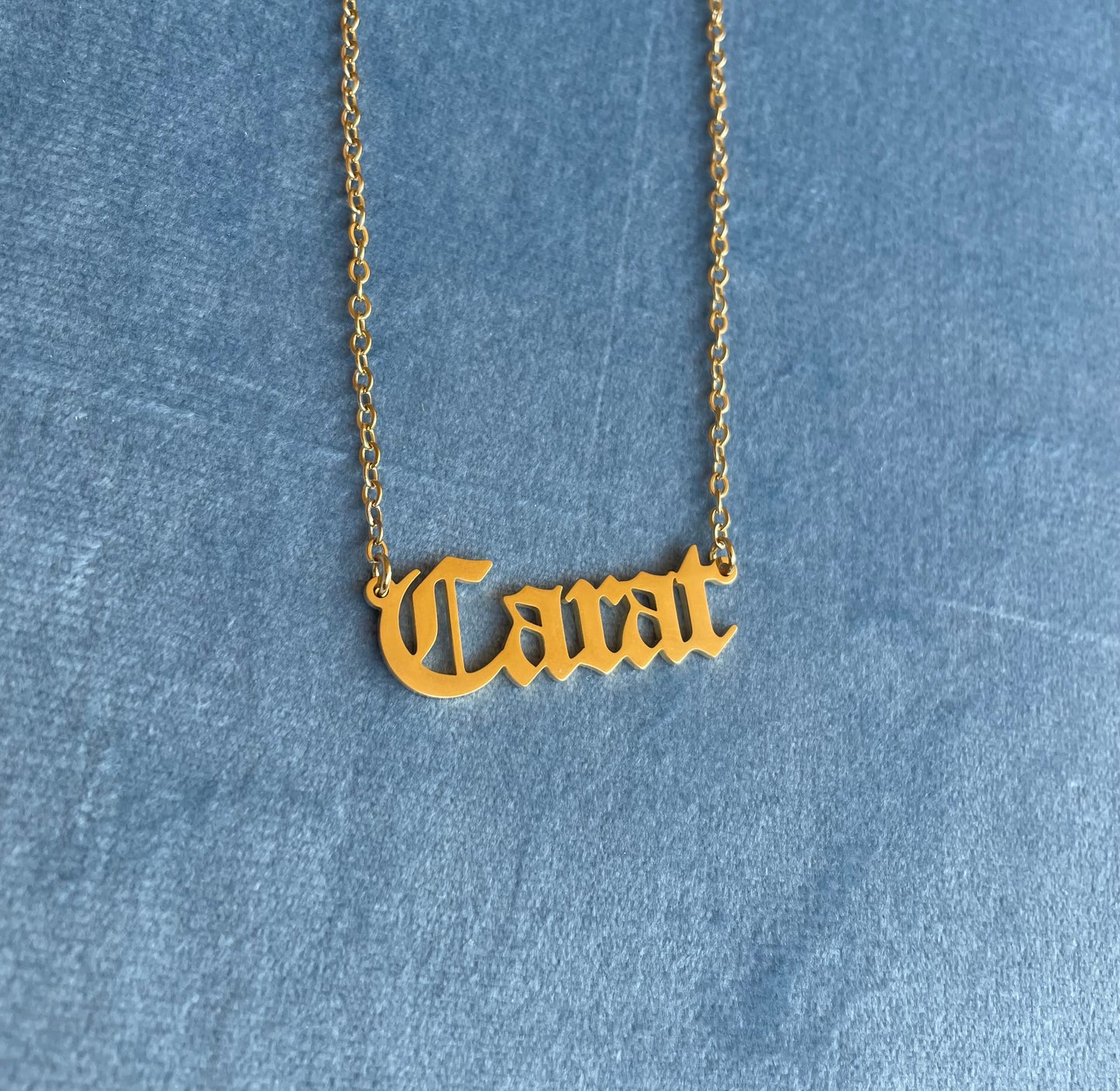 Carat Nameplate