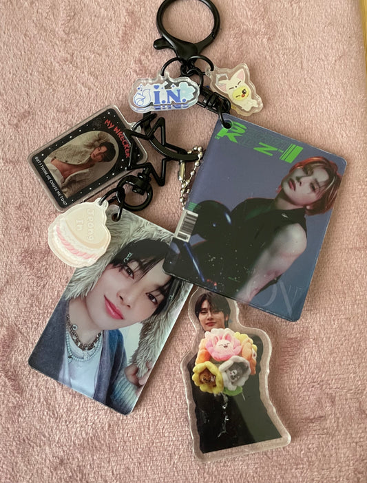 Hyunjin and IN Bag Charms