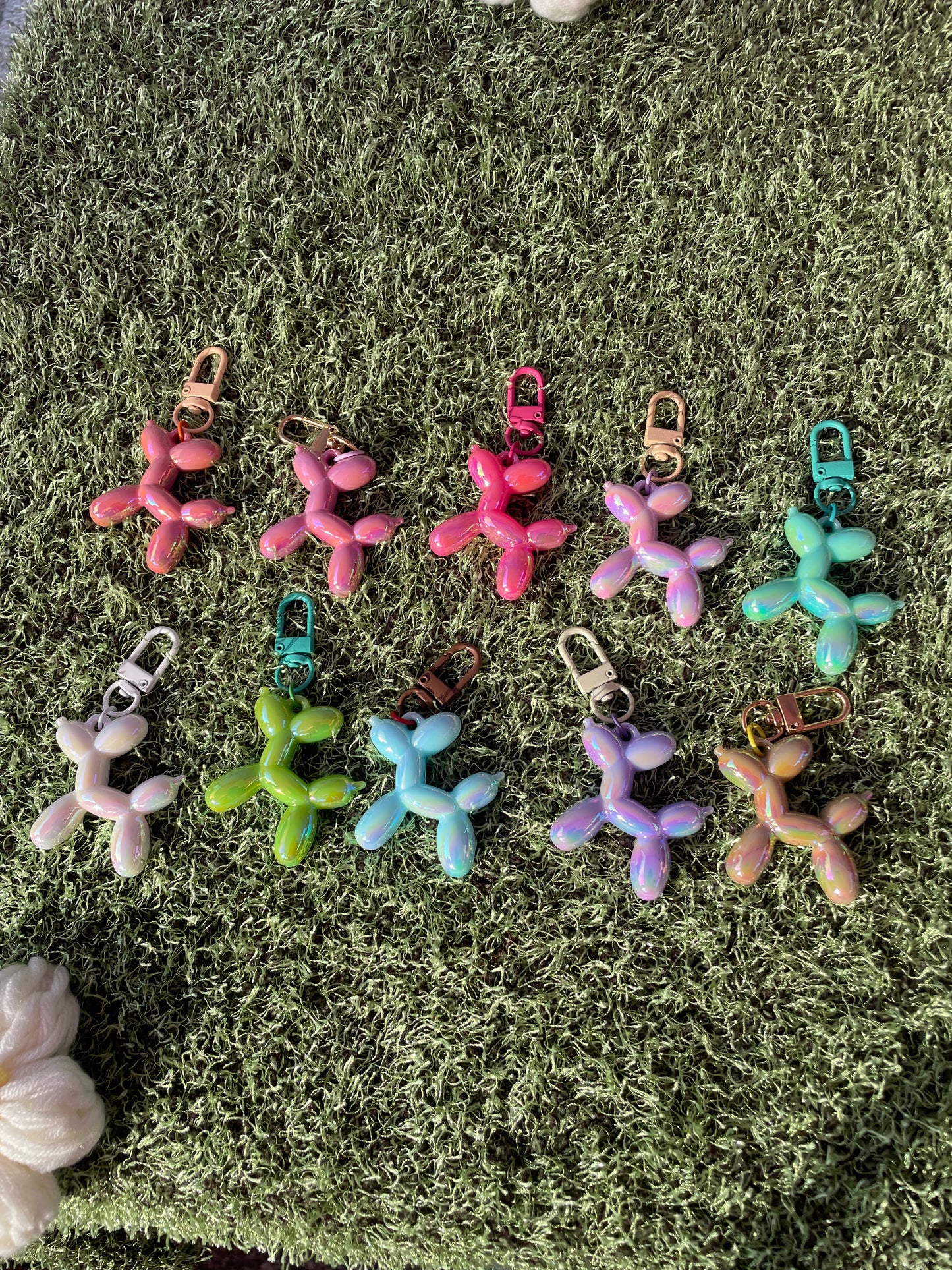 Balloon Dog Bag Charm