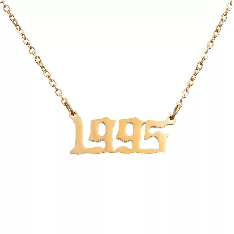 1990s Years Necklace