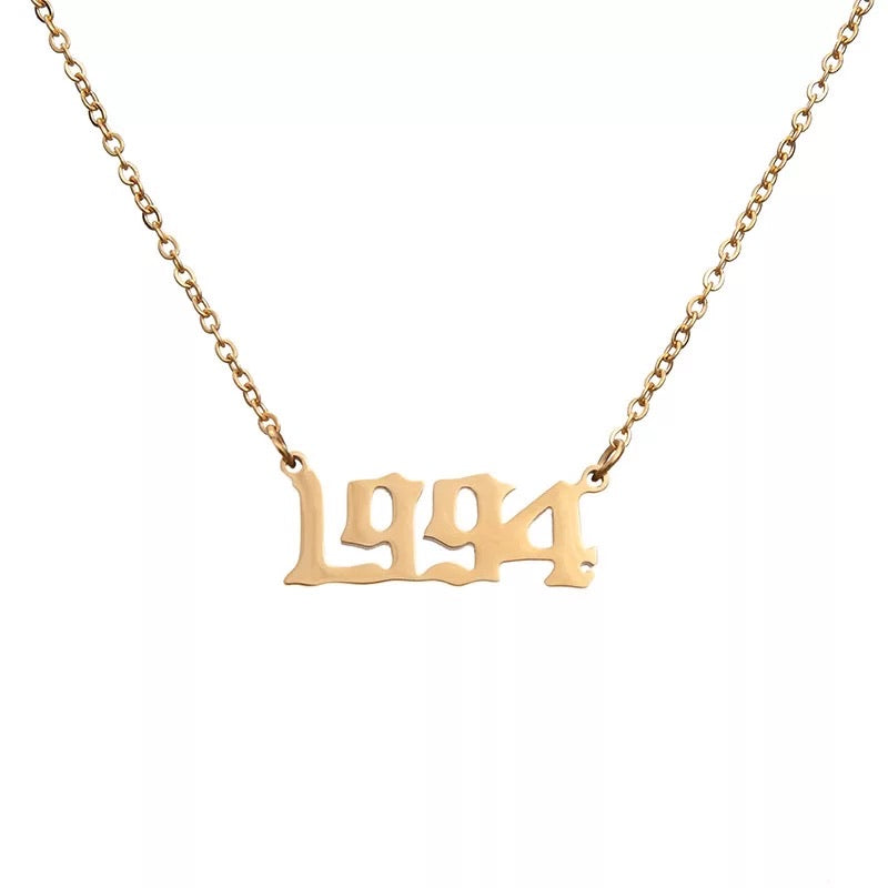1990s Years Necklace