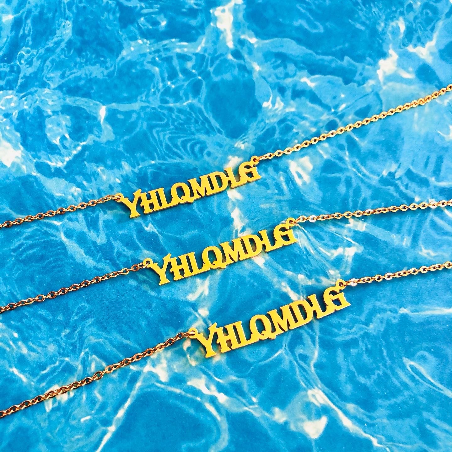 YHLQMDLG NEcklace