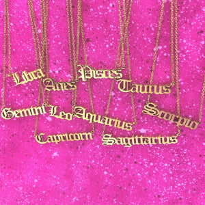 Old English Zodiac